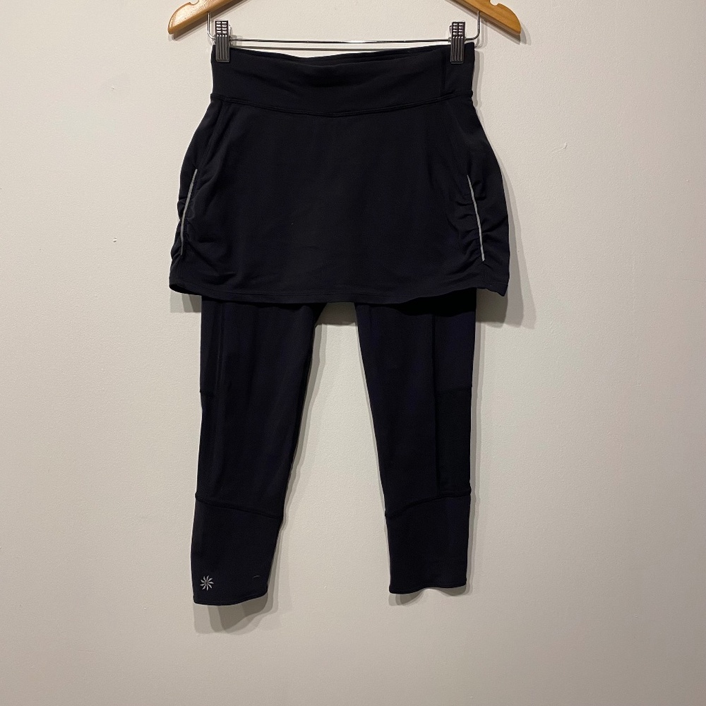 Athleta Black Skirt and Leggings Combo
